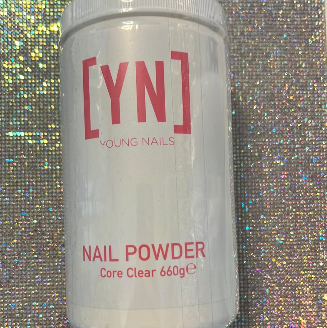 Young nails powder core clear 660G